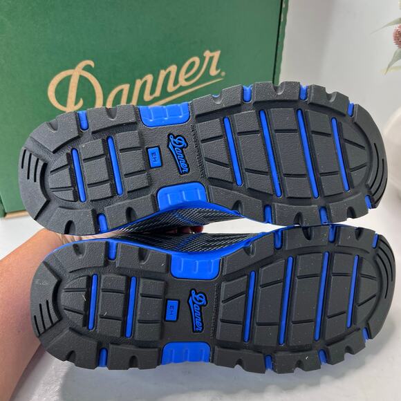 Danner Run Time 3" Composite Non-Metallic Toe Sneaker Gray/Blue 12381 Women 7.5M - Picture 5 of 10